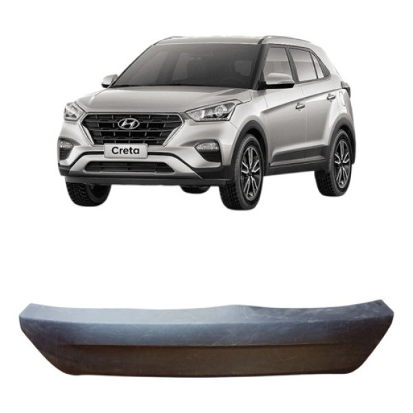 Moldura Parachoque Traseiro Hyundai Creta 16/2022 86665m4010 Grafite