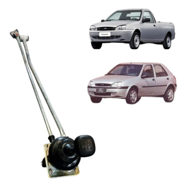 Alavanca Cambio Completa Marchas Courier Fiesta Original