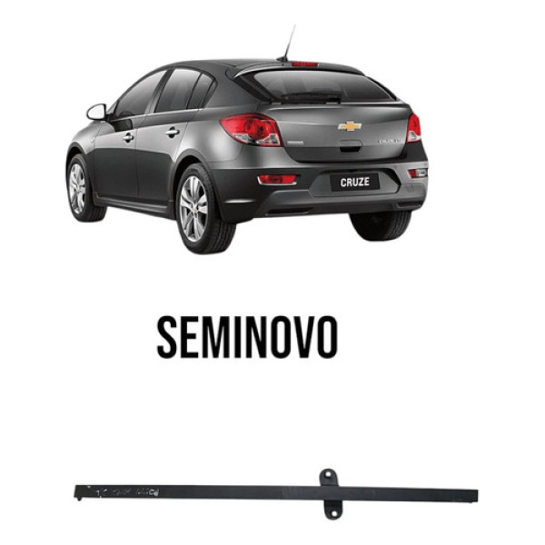 Suporte Vidro Traseiro Esquerdo Gm Cruze Hatch 2012/16 Preto