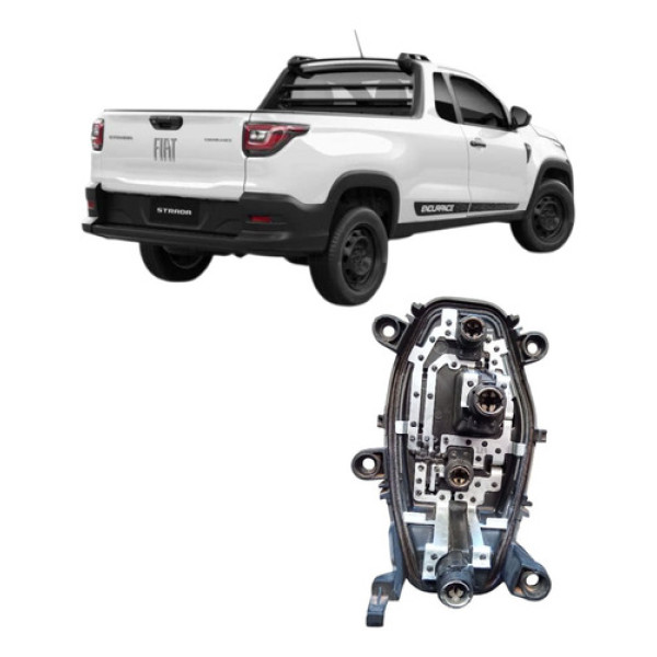 Circuito Soquete Lanterna Traseir Strada 03835210 - Esquerdo/motorista - Bicolor