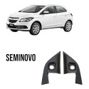 Moldura Interna Retrovisor Chevrolet Onix 2013/2019 (par) Preto