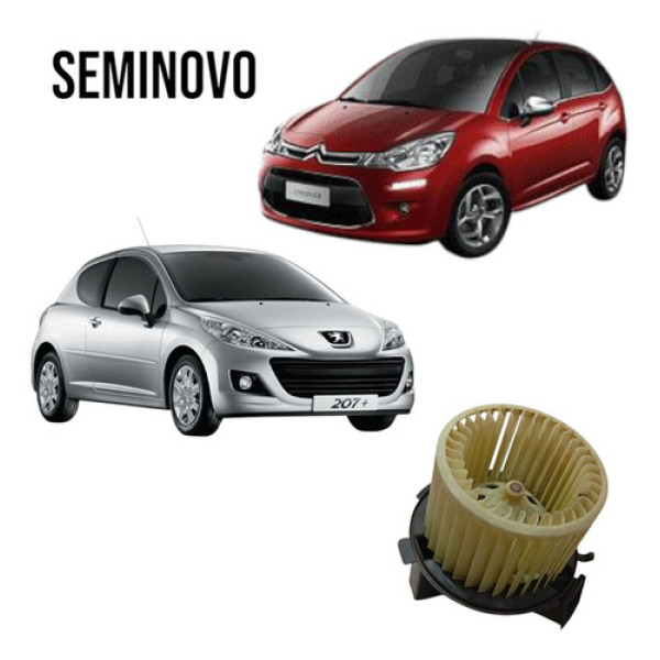 Motor Ventilador Interno Ar C3 Picasso Peugeot 207 05/12