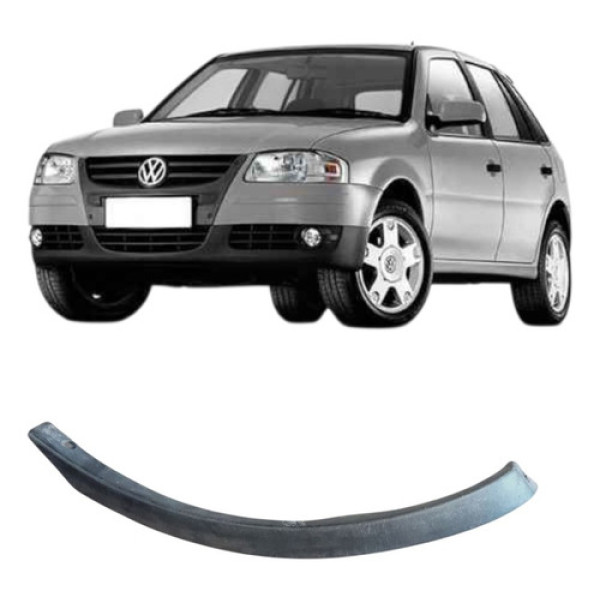 Moldura Aplique Paralama Traseir Direit Volks Gol G4 Saveiro Cinza-escuro