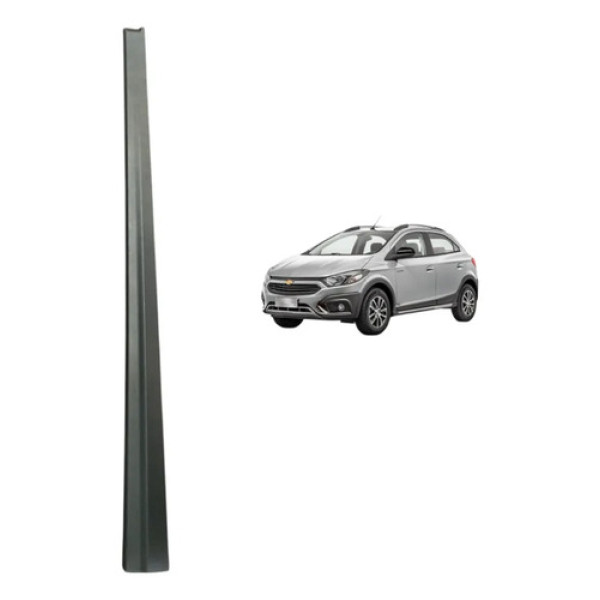 Friso Inferior Porta Diant Direit Onix Activ 2017 2019 Preto