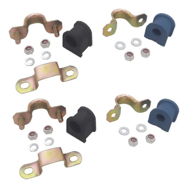 Bucha Barra Estabilizadora Fiat Uno 1991/2010 Kit Int E Ext