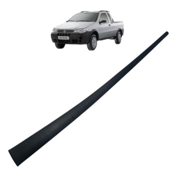 Friso Lateral Esquerd Strada Palio 2 Portas 7088119 Preto