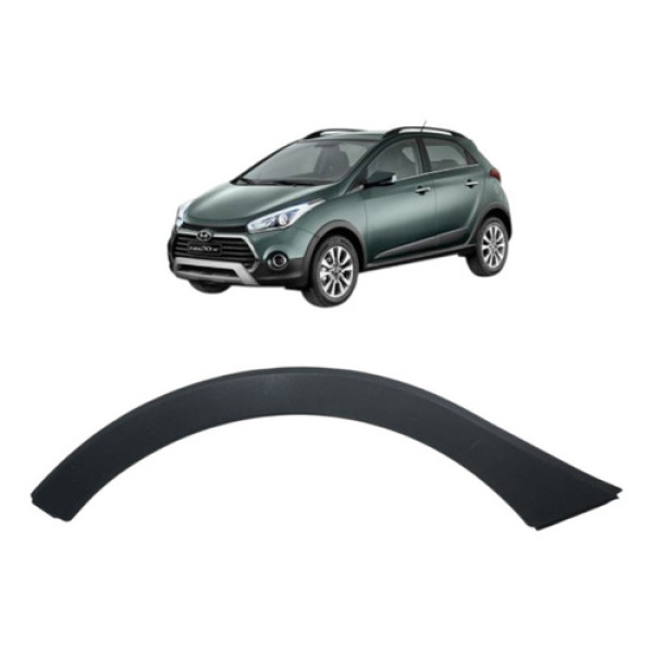 Moldura Paralama Traseiro Direit Hb20x 2012/ 877441s3000 Preto