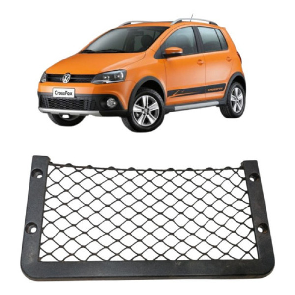Rede Lateral Porta Malas Tela Elastica Crossfox 2011/2014 Preto