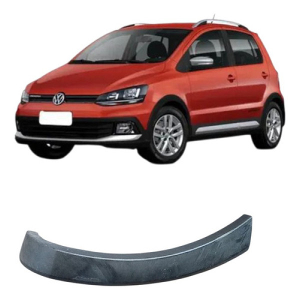 Moldura Parachoque Traseir Esquerd Crossfox 5z9809921 Preto