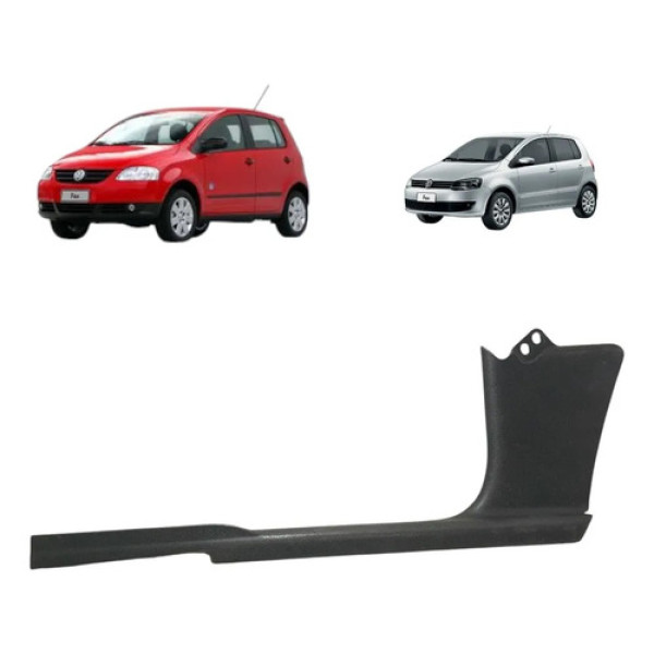 Soleira Porta Diant Esquerd Fox 2004 A 2014 5z4853371 Preto