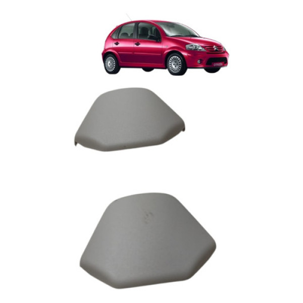 Capa Tampa Parafuso Coluna C3 2006/2012 96834132 Par Gelo