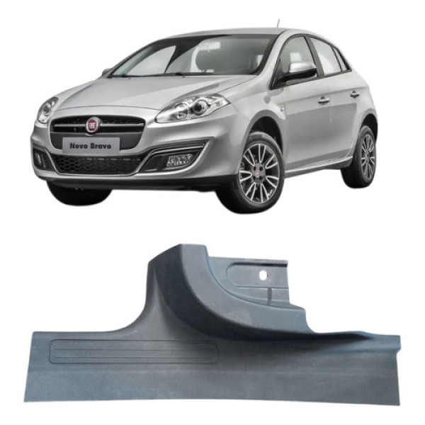 Soleira Traseir Esquerd Fiat Bravo 2012 735384597 Cinza-escuro