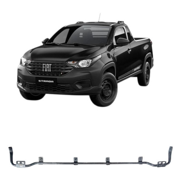 Travessa Inferior Parachoque Dianteir Strada 52139946 Preto