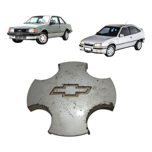 Calota Central Roda Kadett 89/98 Monza 88/96 Prata