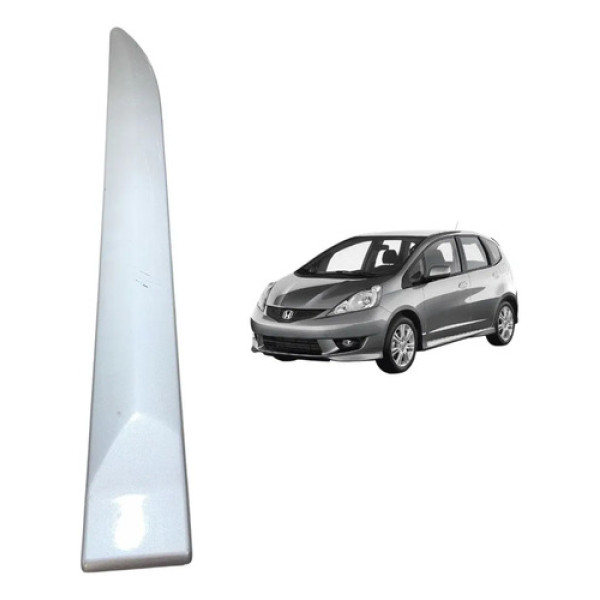 Friso Porta Traseira Esquerd Honda Fit 2009 A 2012 75323tj0 Prata
