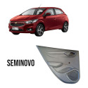 Forro De Porta Traseiro Esquerdo Chevrolet Onix 2013/2017 Cinza-escuro