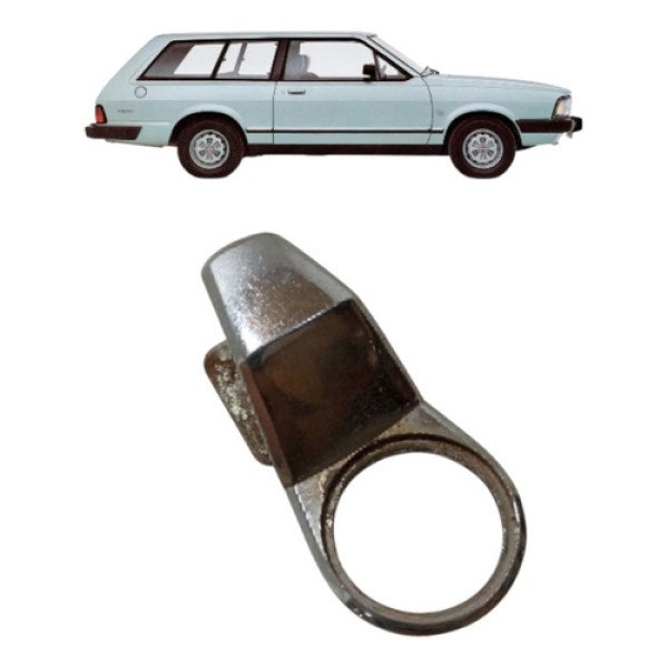 Moldura Maçaneta Tampa Traseira Belina Scala Cromado Cromado Traseira