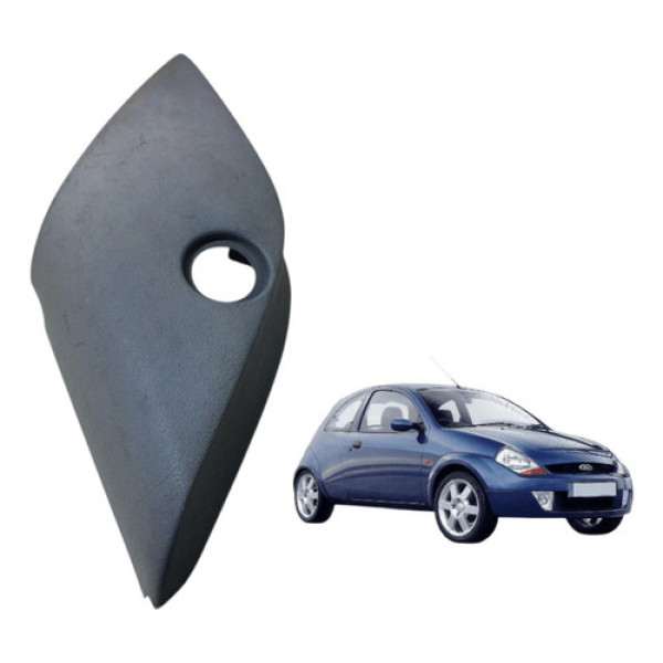 Moldura Retrovisor Interno Direit Ford Ka 97/06 97kbb23408 Cinza