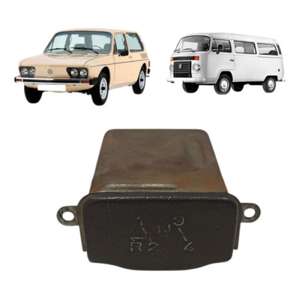 Cinzeiro Painel Marrom Fusca Kombi Brasilia 1118573312