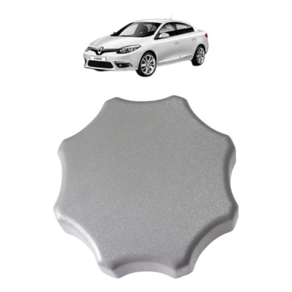 Manopla Roldana Do Banco Renault Fluence (reposição) Cinza