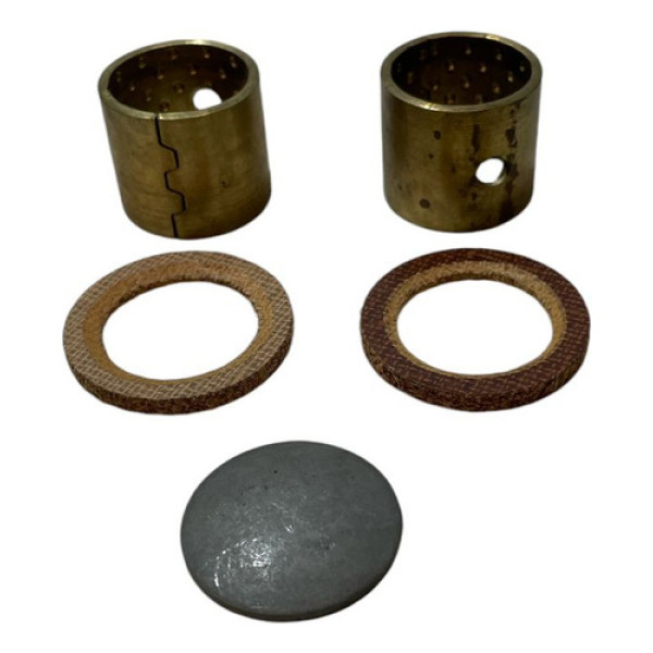 Jogo Buchas Bronze Arruela Manga Eixo 1 Lado Kombi