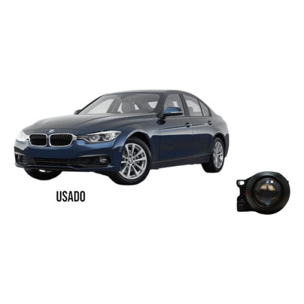 Farol Milha Esquerdo Bmw Serie 3 320i 2013/2015 6553150000 Transparente