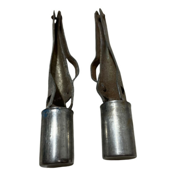 Botão Da Maçaneta Externa Da Porta - Corcel I / Belina I Par - Cromado