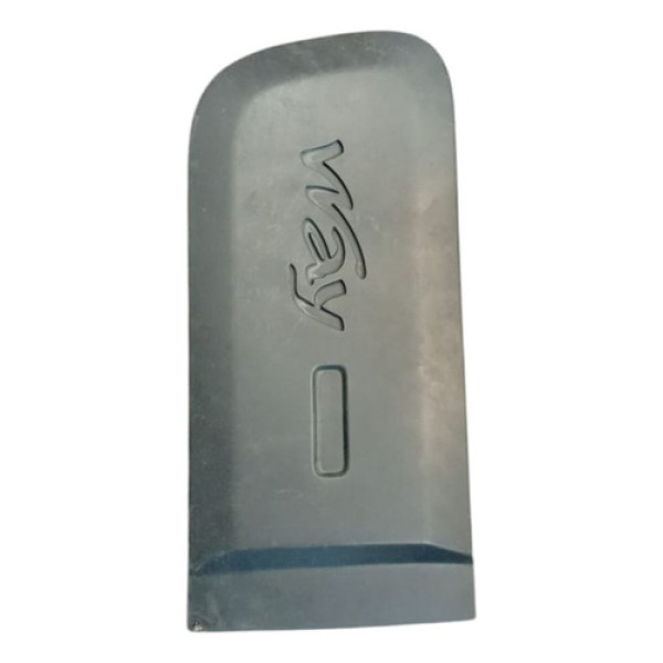 Moldura Porta Traseira Uno Way Original Cinza Lado Direito