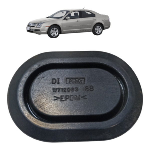 Borracha Vedação Maquina Vidro Fusion 06/08 W712063 Preto