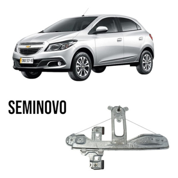 Máquina Vidro Manual Traseira Direit Onix 2012/2018