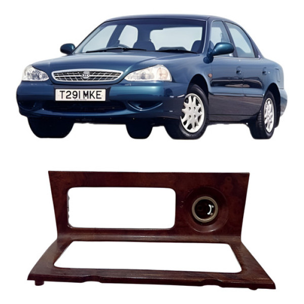 Moldura Cinzeiro Painel Central Kia Clarus 1998/1999 