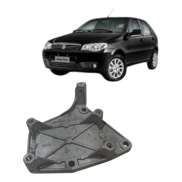 Suporte Bobina Ignição Fire 1.0 Fiat Palio Uno  Prata