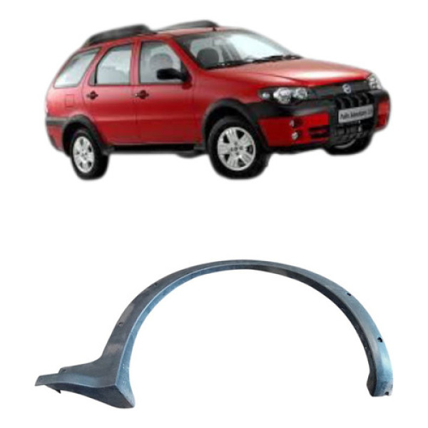 Moldura Diant Paralama Palio Weekend Adventure 2005/2008 Cinza