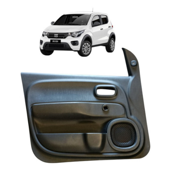Forro Porta Diant Esquerdo Manual Fiat Mobi 2015/ 100227743 Preto