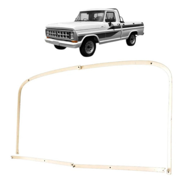 Friso Completo Forro Teto Ford F1000 1972/1992