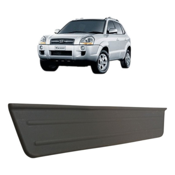 Soleira Porta Traseira Esquerda Hyundai Tucson 2006/2015 Cinza