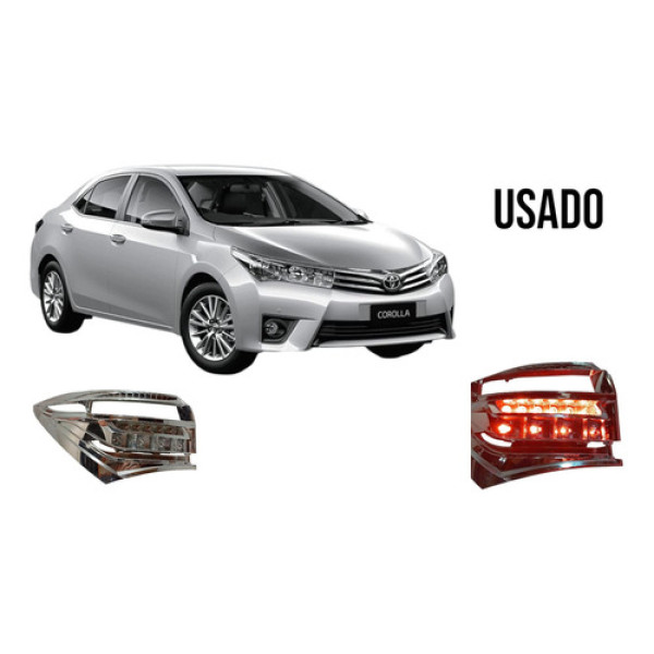 Moldura Lanterna Traseira Esquerda Corolla 2016/2018