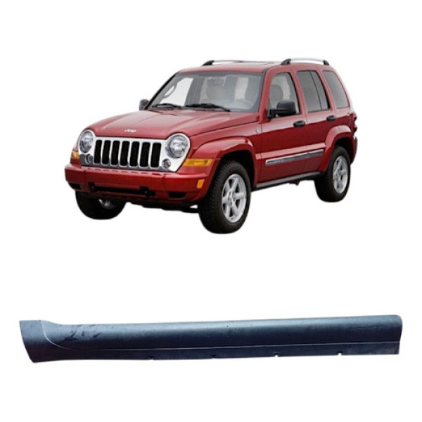 Spoiler Dianteir Jeep Cherokee Sport 2006/2007 Grafite