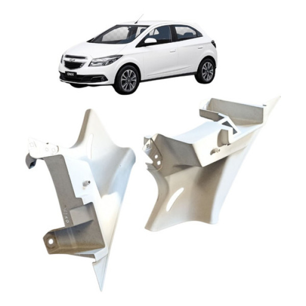 Suporte Bagagito Acabamento Onix 2013/2019 Par - Gelo