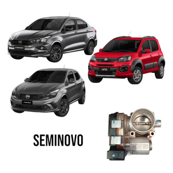 Corpo Borboleta Tbi Fiat Argo Mobi Uno 2016/- Mtr 1.0 1.3