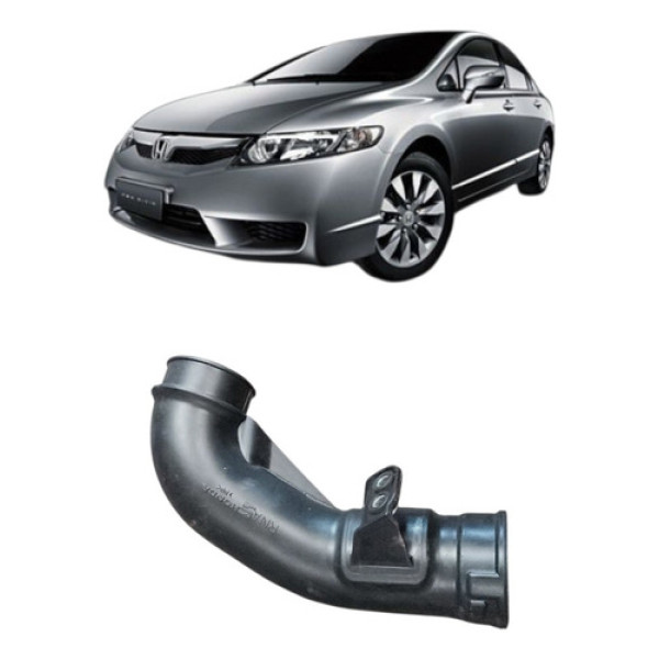 Mangueira Caixa Filtro Ar Honda Civic 2007/2012 1.8 16v Orig Preto