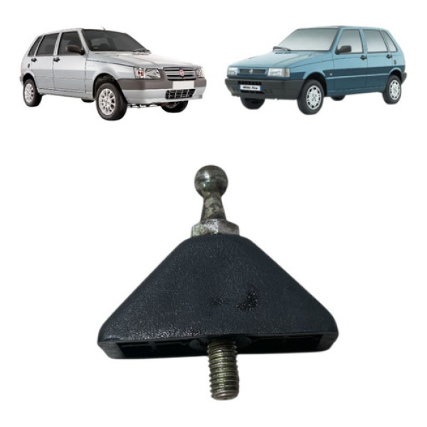 Suporte Calço Amortecedor Tampa Traseira Fiat Uno 1984/2013