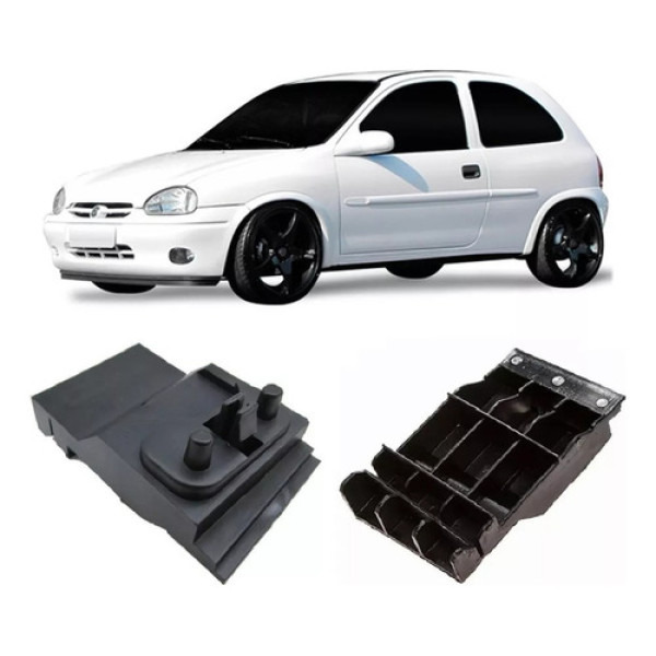 Suporte Guia P/choque Dianteiro Corsa Classic 93397922 Par