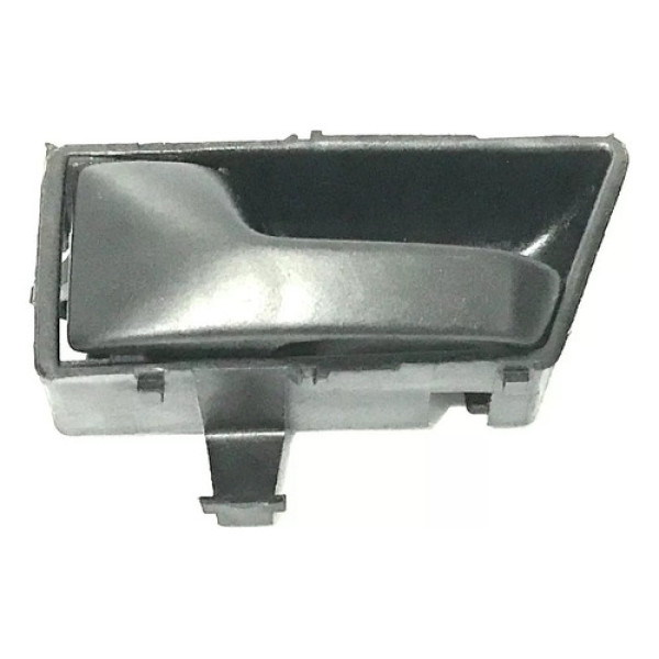 Maçaneta Interna Esquerda Gol Quadrado Original Usado Preto Dianteira