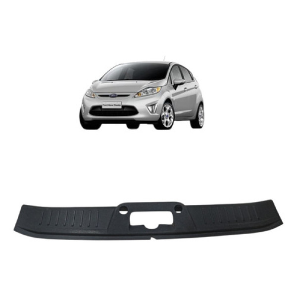 Acabamento Soleira Porta Malas New Fiesta Hatch 14/17 Orig Preto