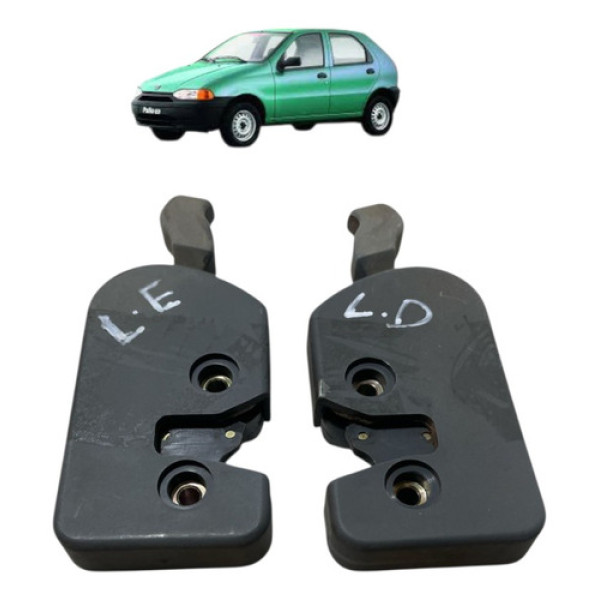 Fechadura Banco Traseiro Palio 96/ Par Cinza