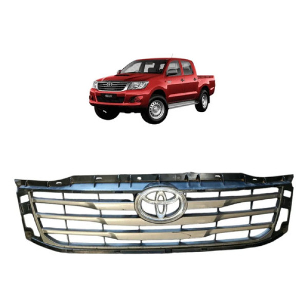 Grade Hilux 2012/2015 531000k700 Original C/detalhe Grafite