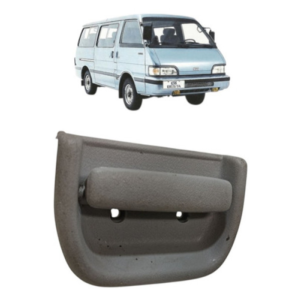 Maçaneta Interna Porta Correr Topic Besta 2.2 2.7 1991/1999 Cinza Claro Dianteira/traseira