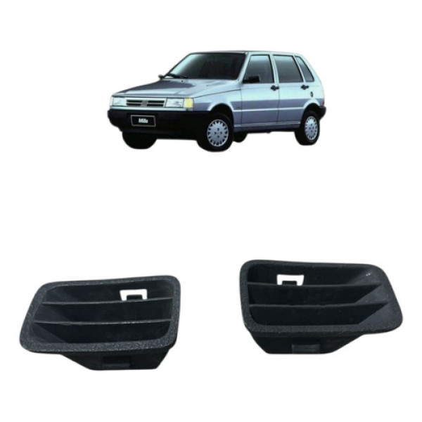 Difusor Ar Supeior Painel Fiat Uno Fiorino Par