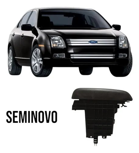 Apoio Braço Console Completo Ford Fusion 2006/2009 Original Cinza-escuro